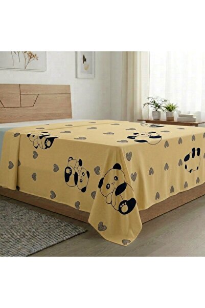 INTER Z Flat Sheet Cotton Fabric Non-Elastic Sheet (3 Different Sizes - 13 Di...
