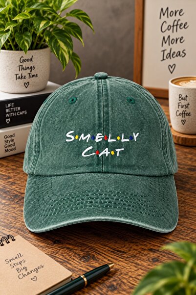 barsdepo Smelly Cat Embroidered Hat Unisex |   Gothic Design Baseball Cap |  ...