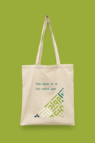 Bi Dünya Haber All Books Are for Understanding One Book Islamic Series Tote B...