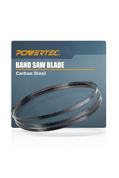 POWERTEC شفرة منشار شريطي عالية الكربون 13163 مقاس 56-1/8 بوصة × 1/8 بوصة × 0...