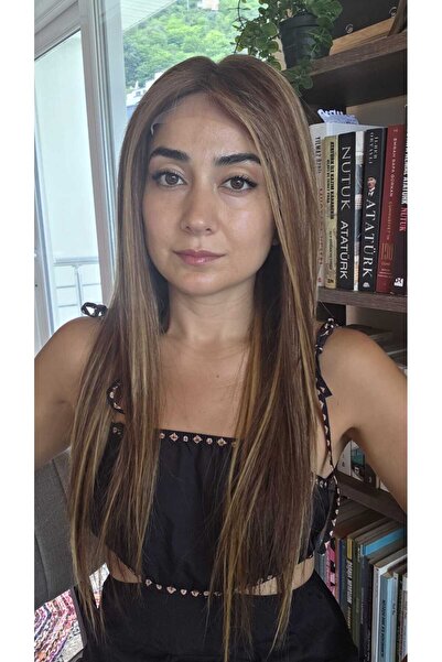 Perukçu Alev HERYÖNE AYRILAN GERÇEK SAÇ TÜL PERUK 03HNN