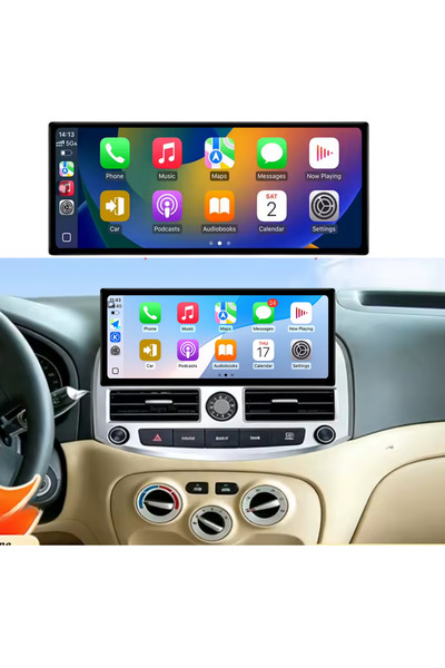 Carplayer شاشة أندرويد أصلية مقاس 12 بوصة موديل 2006-2011، 8 جيجابايت رام، 12...