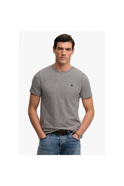 SUPERDRY ΑΝΔΡΙΚΟ D2 OVIN ΚΛΑΣΙΚΟ ΒΑΣΙΚΟ ΡΙΓΕ ΜΠΛΟΥΖΑΚΙ