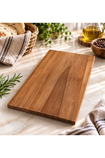 BARITCIOGLU Cutting Board Natural Walnut Medium Size 18 X 28 cm