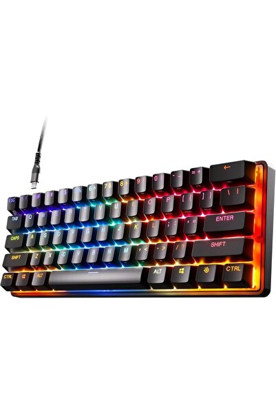 SteelSeries Apex Pro Mini HyperMagnetic Gaming Keyboard – World’s Fastest Key...