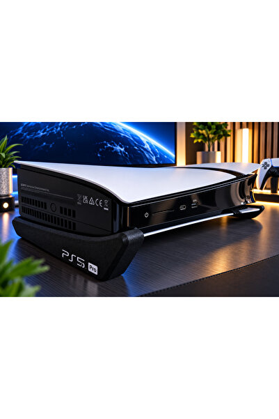 Veriqo3D PS5 Pro Uyumlu Yatay Stand – PlayStation 5 Pro Konsol Altlığı – Semb...