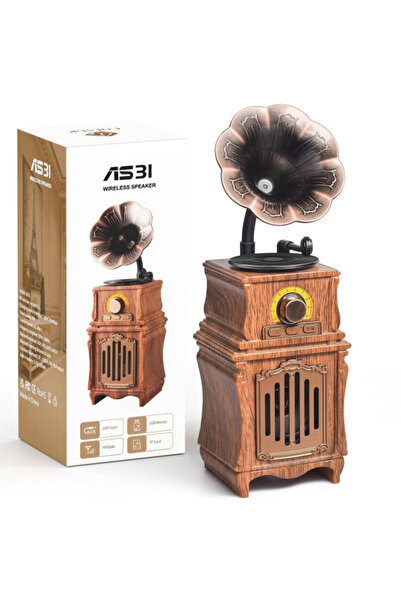 Generic Brand Retro Bluetooth Speaker with FM Radio, Bass, Retro Radio 5.3 Wi...