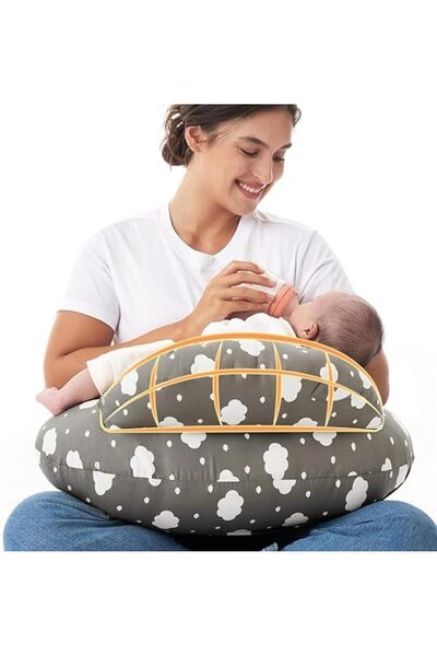 GENERAL Baby Feeding Pillow, Anti-Overflow Feeding Pillow to Reduce Spitting-...