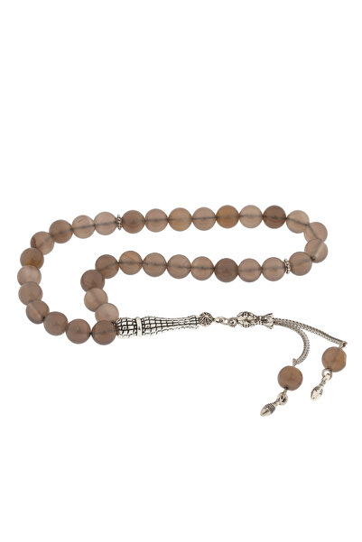 BlackCraft Natural Stone Aquamarine Stone Men's Prayer Beads ​