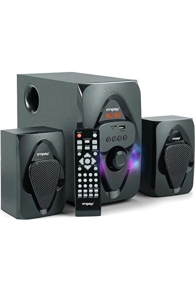 Global Impex Impex 2.1 Channel Multimedia Home Theater Music Player, MP3, USB...