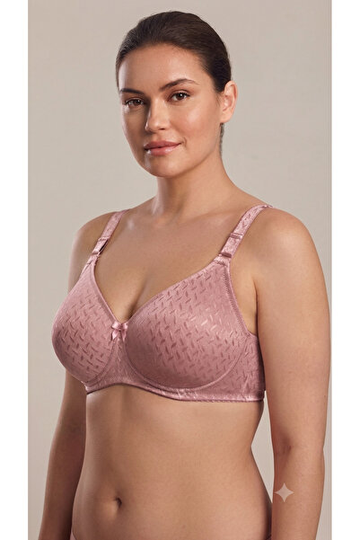 BEYAZTOPTAN Plus Size Wide Strap Wire-Free Supportive Bra