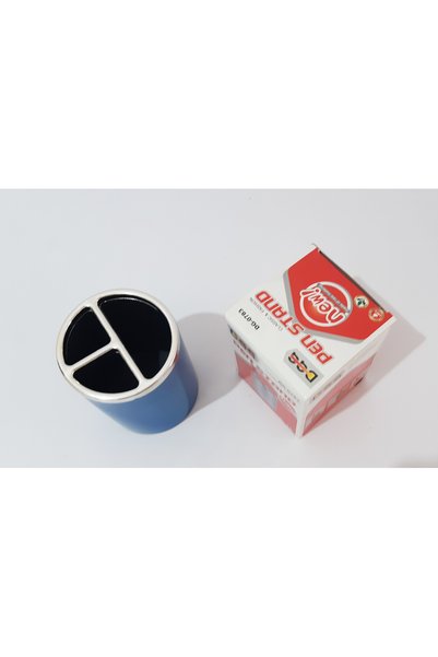 renkli çiçekler Pen Holder 10.5X7 cm Round Pen Case