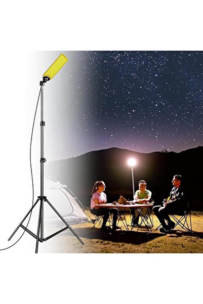 Adando Camping Light with Tripod Stand: Portable LED Work Lights with Stand -...