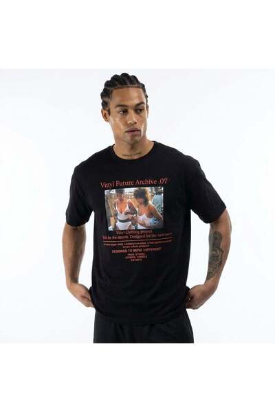 VINYL ART CLOTHING ICON STRIKE T-SHIRT ΜΑΥΡΟ