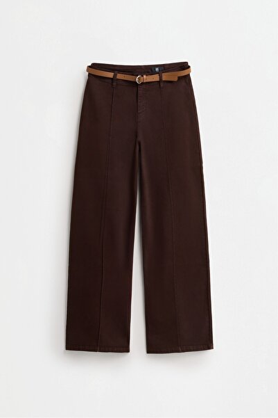 LEFTIES Straight fit dikiş detaylı jean