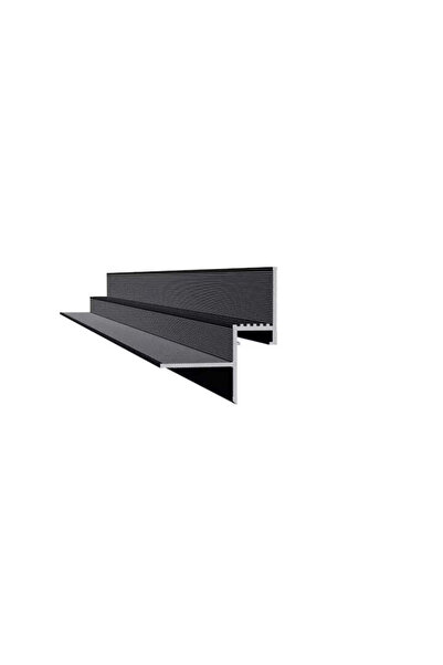 RFAN Profil LED Scafa cu efect de intersticiu, 2m, Negru
