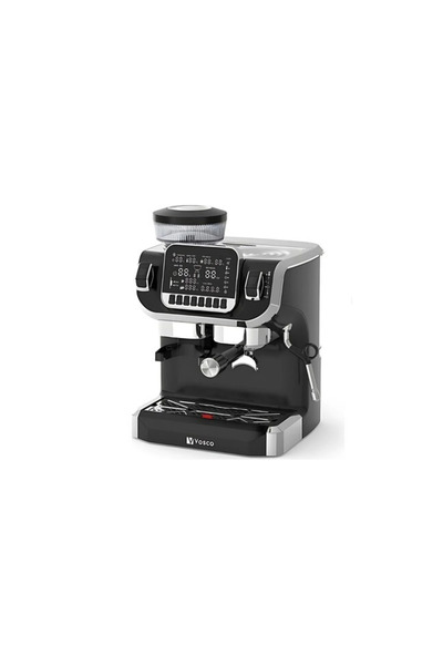 vosco Barista Dijital Espresso Kahve Makinesi Öğütücülü VST-520EC