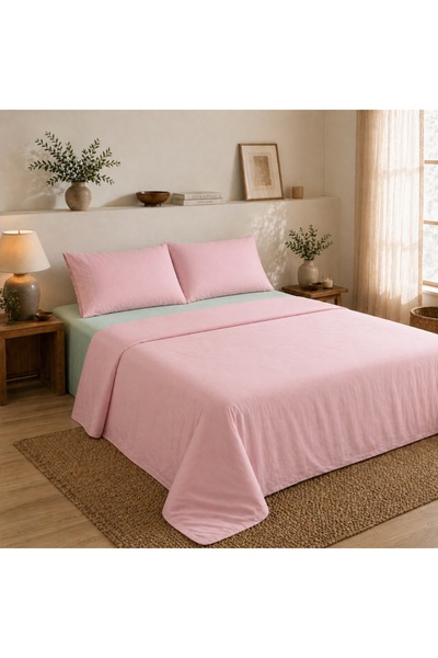 OXFORD HOME Σετ Σεντονιών Διπλού Κρεβατιού 100% Βαμβάκι 200tc 240x260εκ., 4 τ...