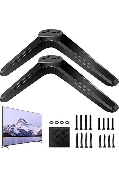 AZONEE TV Stand Base Pedestal Feet Replacement for 32-55 inch TCL and Univers...