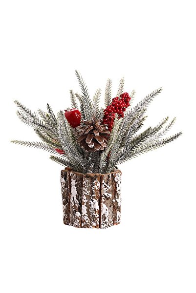 Noonedibs Brad de Crăciun miniatural artificial PE, 280g, decor birou și masă...