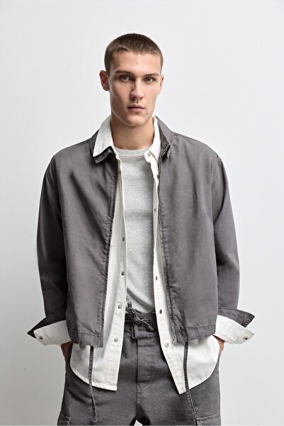 LEFTIES Denim ceket bomber