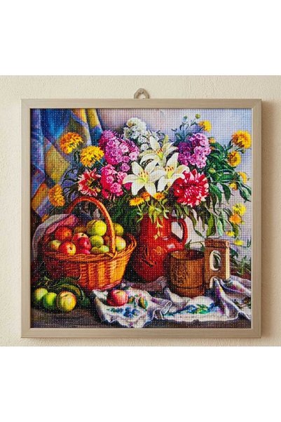 DNZt 5D Diamond Painting 30x30 cm Elmas Mozaik Boncuklu Taşlı Goblen Pano Tab...