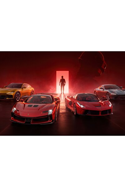 OEM Poster Pubg X Ferrari, 61x90 cm, poster3725