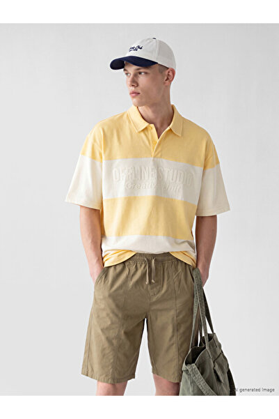 LC Waikiki Polo Neck Color Block Men's T-Shirt