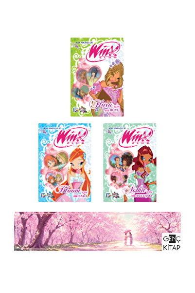 Komik Şeyler Winx Club Aşk Hikayeleri 3'lü Çizgi Roman Seti / Flora için Bir ...