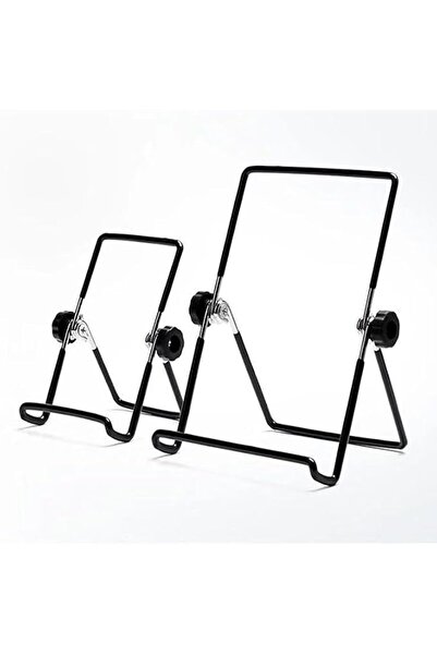Tazweeq 2 Pack Adjustable 9-12.9" Tablet Stand Holder, Non-Slip Foldable Crad...