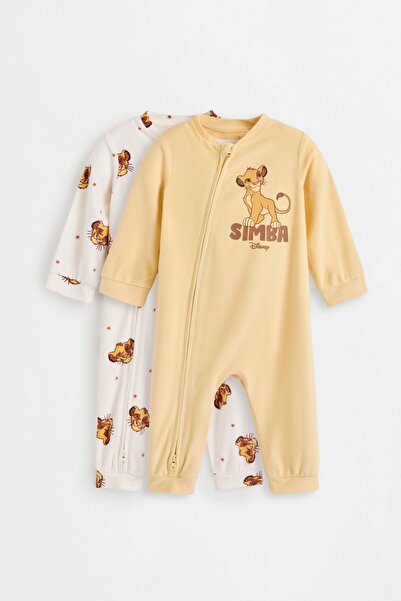 LEFTIES Pack 2'li Simba ©Disney kadife pijama tulumu