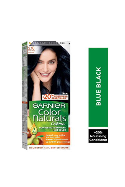 Garnier صبغة شعر كولور ناتشورالز 2.10 أزرق أسود