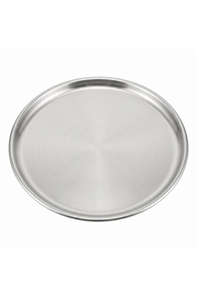 Emrullah Rostfrei Stainless Steel Flat Plate No:9 Ø29.00 cm Round Set of 2 (2...