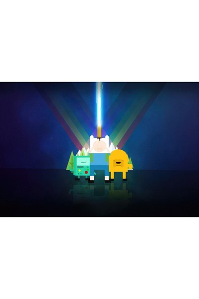 OEM Poster Adventure Time Jake The Dog 4k, 61x90 cm, poster3792