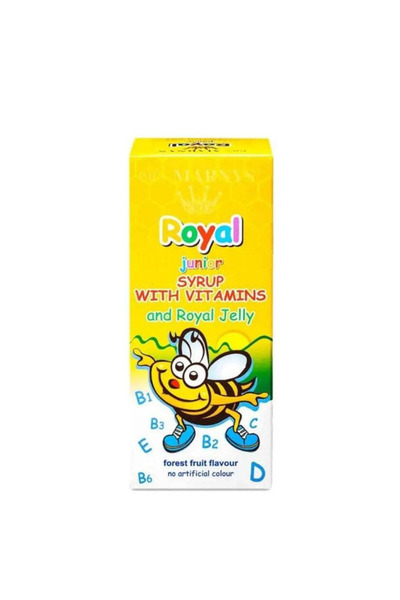 Marnys ROYAL JUNIOR SYRUP WITH VITAMINS AND ROYAL JELLY 125 ML
