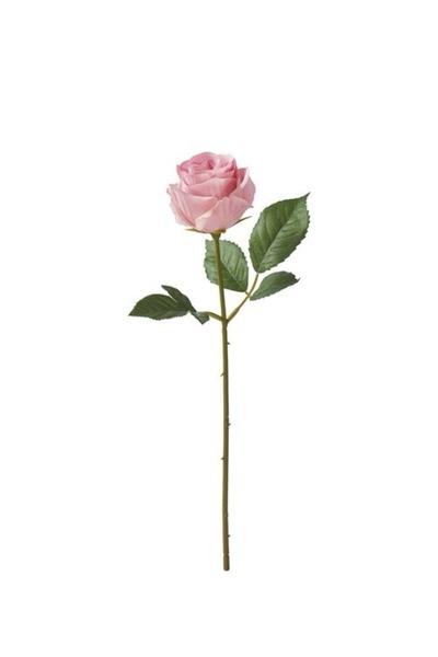 IKEA SMYCKA yapay çiçek , pembe, 40 cm, Gül, iç/dış mekan
