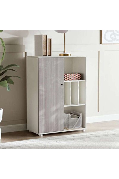 PAN HOME CHIMIRA OFFICE CABINET MELAMINE - WHITE
