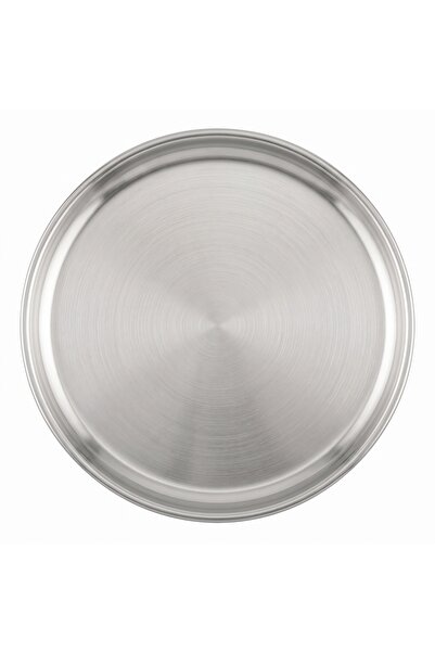 Emrullah Rostfrei Stainless Steel Flat Plate No:8 Ø26,50 cm Round Set of 2 (2...