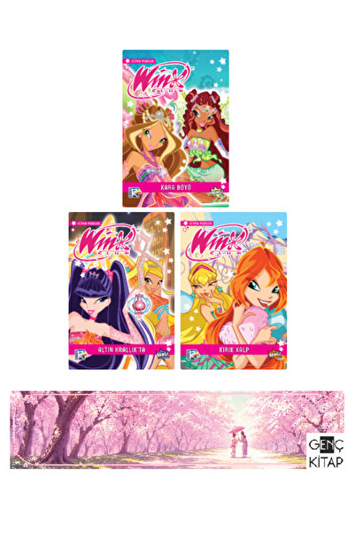 Komik Şeyler Winx Club Süper Periler 4-5-6. Ciltler Çizgi Roman Seti - Genç K...