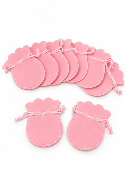 Generic Brand Mini Pink Gift Pouch - 10 pcs