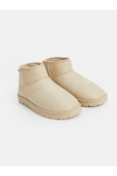 LC Waikiki I Fur-Lined Suede Look Women's Boots from Freezen Store