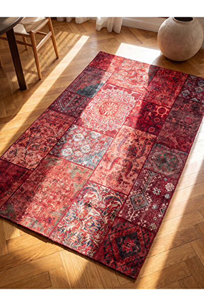LC Waikiki Timeless Clothing & Zamansız Seçimler Etnik İşlemeli Halı 80x120 cm