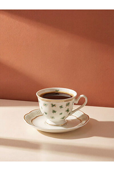 LC Waikiki Sparkling Choices Embossed Porcelain Coffee Cup Set from Shining S...