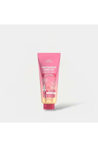 LUXE ORGANIX Luxe Niacinamide + Alpha Arbutin Whitening Serum Lotion 350 ml