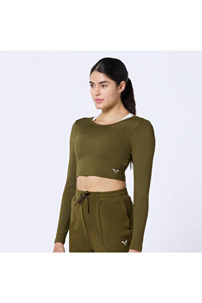SQUATWOLF WARRIOR CROP TOP 2.0 - ΣΚΟΥΡΟ ΕΛΙΑΣΙΟ