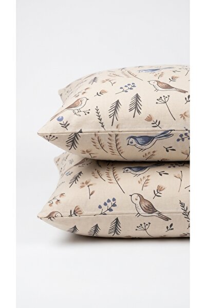 Attolya Pillowcase Is Made of 100% Quality Cotton (57-60 Threads), 2 Pieces, ...