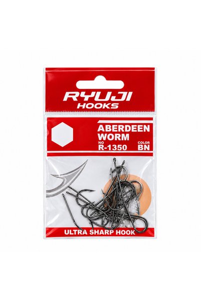 RYUJI R-1350 ABERDEEN WORM BLACK NICKEL İĞNE