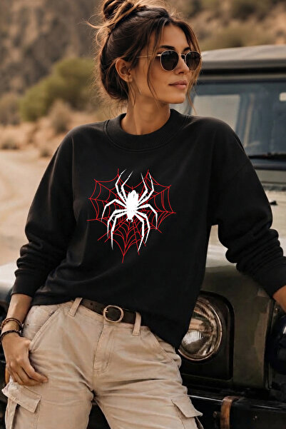 trendypassion Unisex Agliorumcek Printed Crew Neck Sweatshirt
