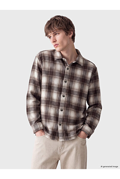 LC Waikiki Relax Fit Plaid Men's Shirt