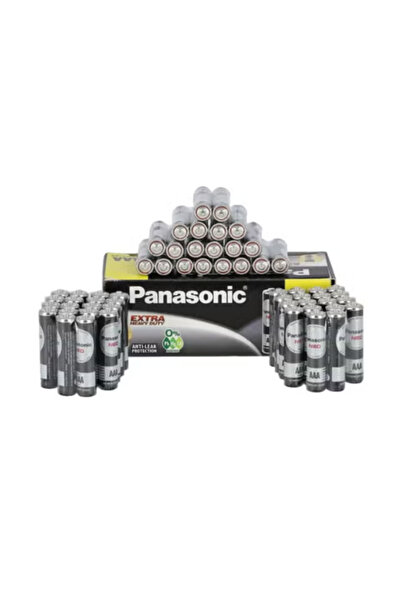 PANASONIC Hyper Manganese AAA 1.5V Battery R03UT – Pack of 60 – Long-Lasting ...